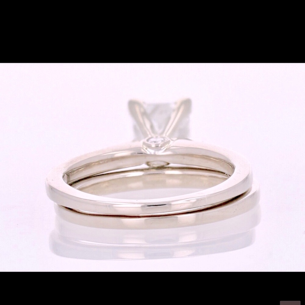 💕Scott Kay 1.05ct Princess Cut w/Band & Appraisal - Picture 7 of 13